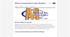 Desktop Screenshot of milarchinc.com