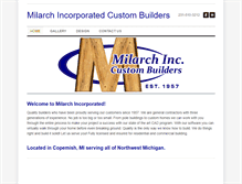 Tablet Screenshot of milarchinc.com
